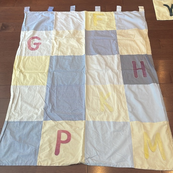 Nursery Alphabet Drapery Panels - Picture 6 of 9